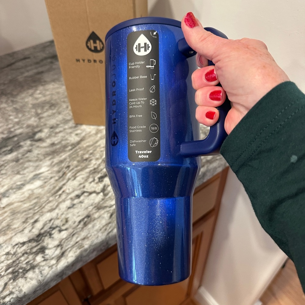Hydrojug Glam 40 Oz Traveler Cateye Collection Ready To Mail